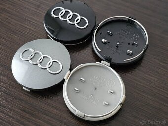 Audi stredové krytky 60mm - 2