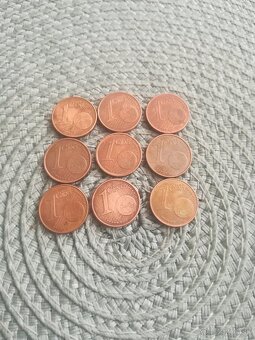 Mince 1cent zberateľské - 2