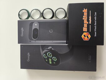 Google Pixel 9 plus Google Watch 3 - 2