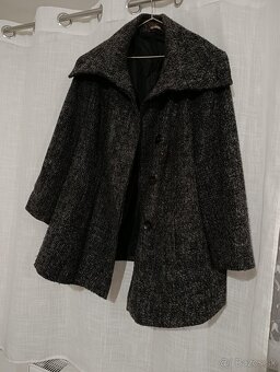 Sivý kabátik veľ 56 - 2