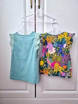 Dievčenské trička Next veľ.110 - 2