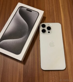 iPhone 15 Pro Max, White Titanium - 2