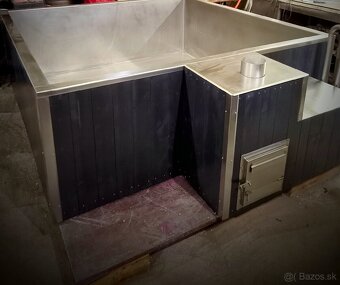 Predám nerezový sud kaď bazén - 2