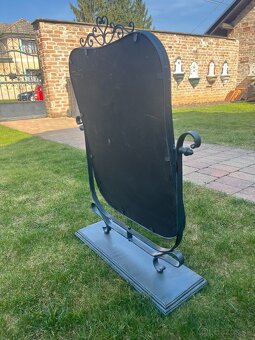 Kovové stolové zrkadlo - 2