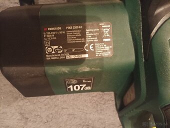 Elektricka píla parkside - 2