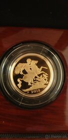 Predám Zlaté mince Royal Mint - Sovereign Proof 2017-2020 - 2