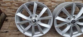 Predám Orginal SKODA SCUDO elektrony 5X112 R17 - 2