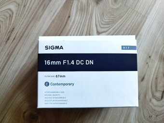 SIGMA 16mm/1,4 DC DN CONTEMPORARY - 2