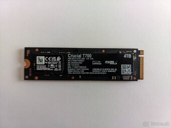Crucial T700 4TB, M.2 228, NVMe - 2