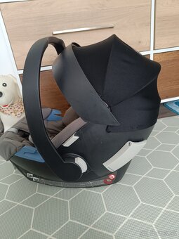 Vajíčko autosedačka Cybex aton 5 so základňou base na isofix - 2