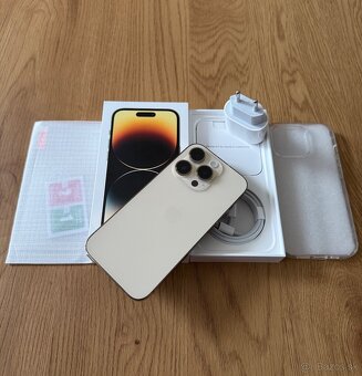 iPhone 14 Pro 128 gb Gold - komplet príslušenstvo, záruka - 2