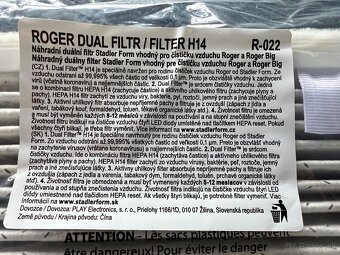 ROGER DUAL FILTER H14 - 2