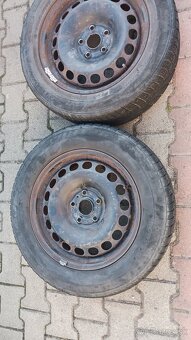 Predám plechové disky 5x112 R16 VW Sharan - 2