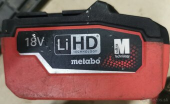 Metabo bateria 18v 5,5ah - 2