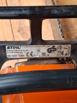 Benzínová píla stihl ms180 - 2