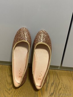Trblietavé balerínky, veľkosť 38 - 2