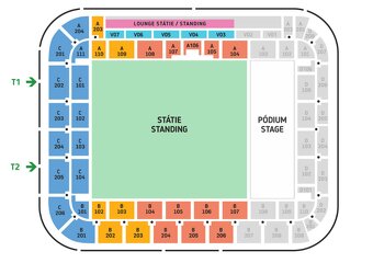 Iron Maiden vstupenka - 2