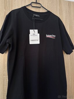 Panske tricko cierne L - 2