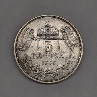 5 Koruna 1908 K.B František Jozef I. - 2