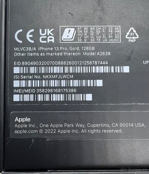 iPhone 13 PRO 128GB GOLD - 2