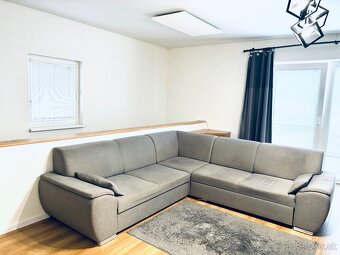 Sivá rohová sedačka - 2