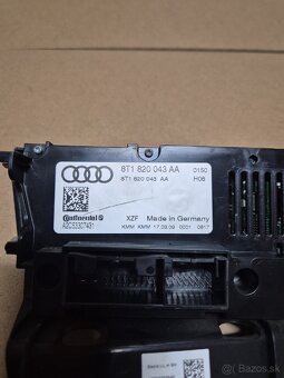 Panel klimatizácie audi a4 b8 - 2