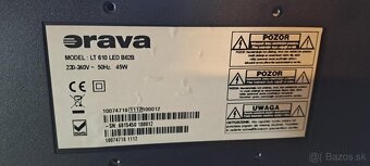 Predam LED TV ORAVA 50cm Slim dizajn - 2