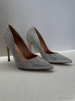 STEVE MADDEN strieborné lodičky - 2