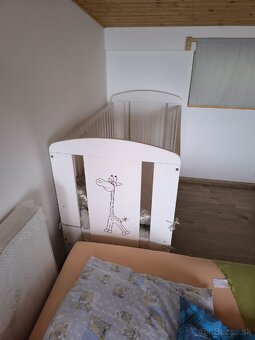 Detská postieľka 120x60 a 140x60 - 2