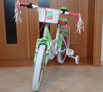 Bicykel detský 16" pre slečnu - 2