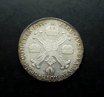 Predám 1/2 toliar 1788 A Jozef II. - 2