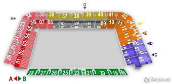 Ponúkam lístky v exkluzívnom sektore: Slovensko - Taliansko - 2