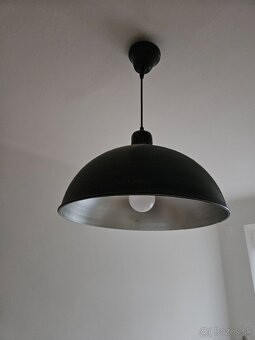 Kovová industriálna lampa-30€ väčšia,bez poškodenia - 2