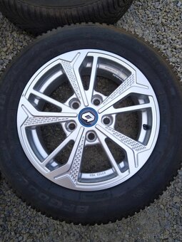 15" sada alu RENAULT ZOE + zimné pneu. - 2