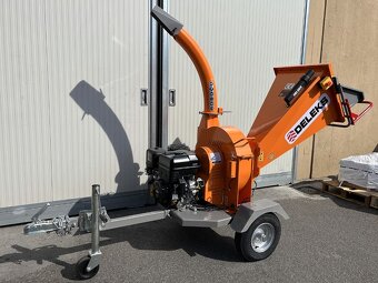 Benzínový štiepkovač DELEKS DK-900-B&S - 2