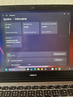 Predám Umax Visionbook Wg 14 - 2