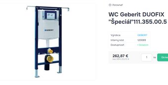 WC Geberit DUOFIX - 2