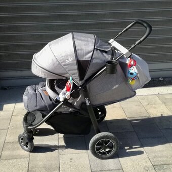 Joie kočík 3 kombinácia + isofix báza do auta - 2