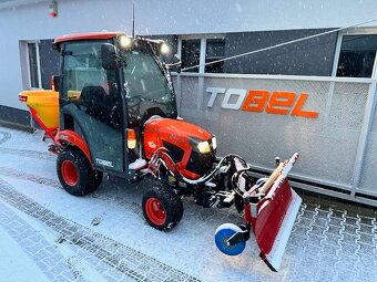 Predám traktor Kubota BX231-zimný set - 2