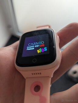 Detske hodinky Carneo GuardKid+ 4G Platinum pink - 2