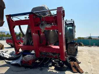 70t tunel bagr panely Liebherr R954C Litronic panelování - 2