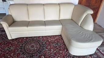 Kožená rohová sedačka, 5249 - 2