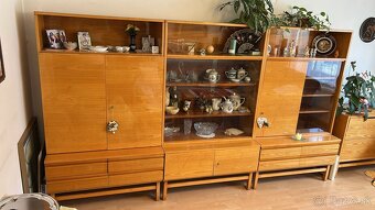 Retro obývačková stena v top stave - 2