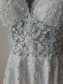 NOVE Svadobné šaty veľ. 34 -36 + krátke ZDARMA - 2