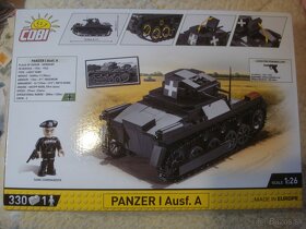 COBI nový model nemeckého tanku Panzer I Ausf. A - 2