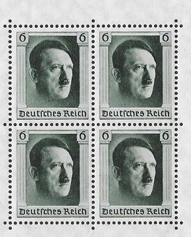 NEMECKO 🖼️(VIC.250) Reich - Blok 7. 1937 čistá / lep - 2