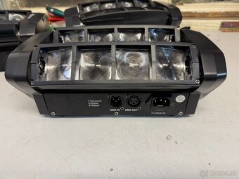Predám Mini Spider 8x 3 W RGBW, DMX512 - 2