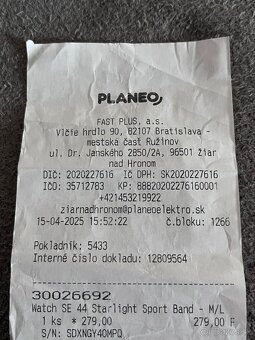 Apple Watch SE 44 Starlight Sport band - 2