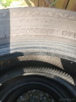 Predám pneumatiky 225/55/R17 - 2