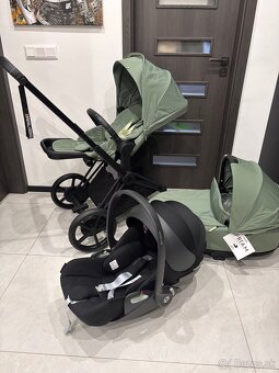 Cybex e priam 4.0 matt leaf green 3 kombinácia - 2
